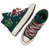 Converse 1970-е годы Износостойкие Высокие Кеды Женские Зеленые A12455C
