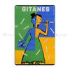 Gitanes Cigarettes Metal Plaque Living Room Bar Wall Mural Printing Printed Tin Sign Poster