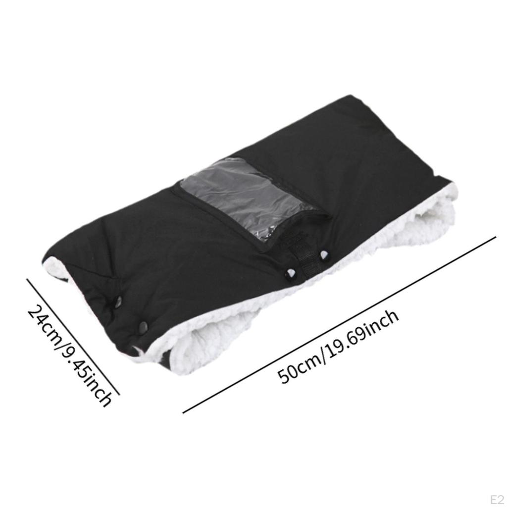 Зимние перчатки с защитой от замерзания для детской коляски, мягкие для коляски, аксессуары для домашних животных на открытом воздухе