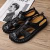 Fashion Genuine Leather Male Shoe Beach Hole Shoes Japanese Number 41 Casual Expensives Stylish Pvc Eva On Offer 39 Adult Men's Sandal