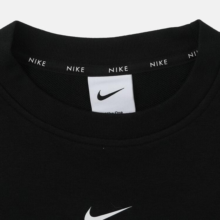 Nike Как W Nk One Df Crew Hbr Спортивный Повседневный Пуловер Толстовка с Длинным Рукавом Женская толстовка IB1451-010