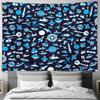 Galaxy Tapestry Space Universe Celestial Wall Hanging Room Decor Aesthetic Home Decor Room Divider Backdrop