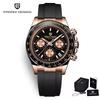 PAGANI DESIGN Quartz Watch Men Top Luxury Automatic Date Wristwatch for Men Waterproof 100m Sports Chronograph Clock Mans