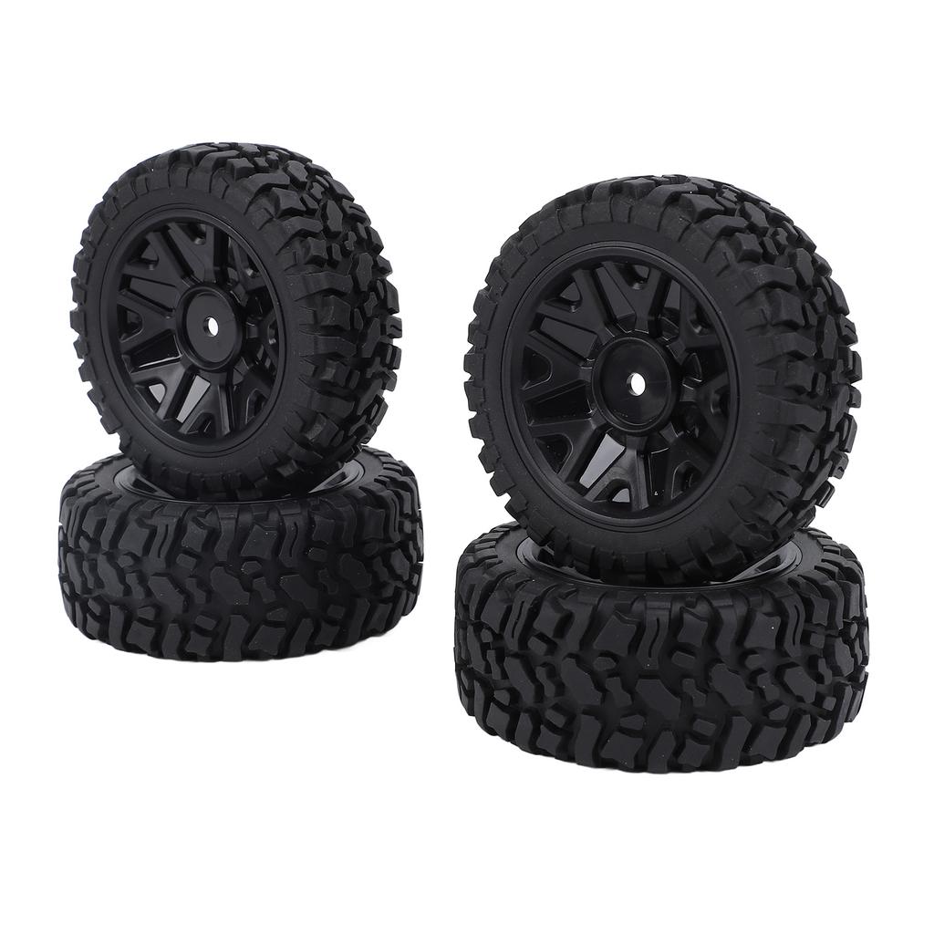 Replacement Front Rear Wheels Tires for Wltoys 144001 144002 124008 124018 124019 Upgrade Parts RC Car Rubber Tires