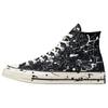Chuck 1970s Chuck Taylor All Star Splash Print High Top Canvas Shoes Unisex Black