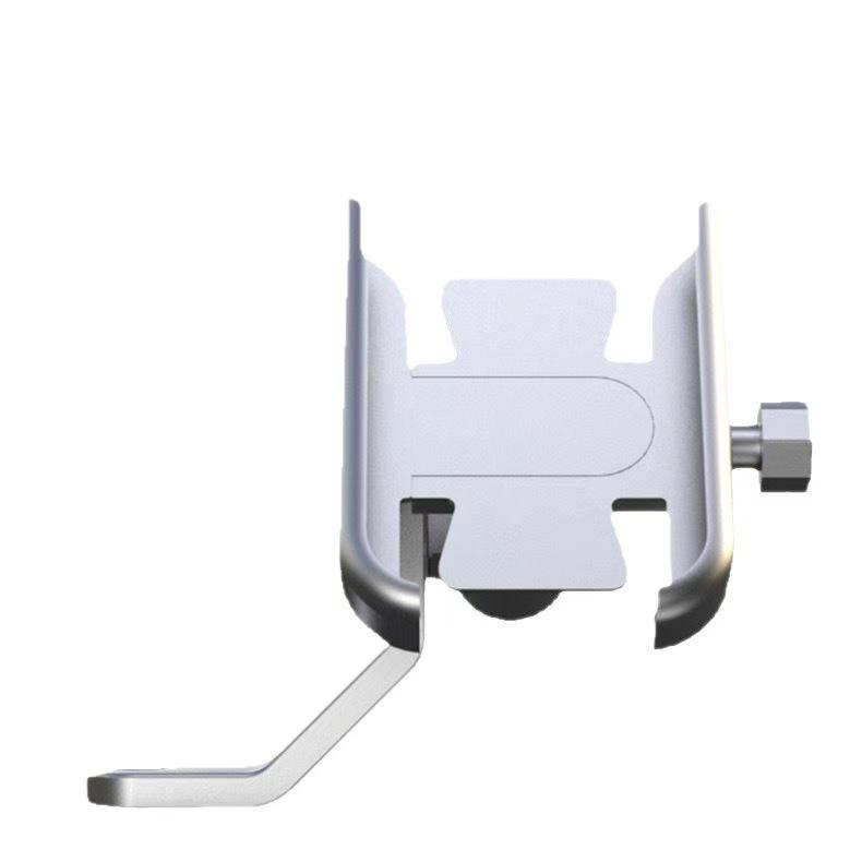 Aluminum Alloy Phone Holder for Motorcycles, E-Bikes, and Bicycles