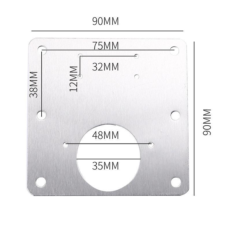 1/2/4Pcs Kitchen Cabinet Hinge Repair Plate Stainless Steel Furniture Drawer Hinge Fixing Plate Table Cabinet Window Door Repair