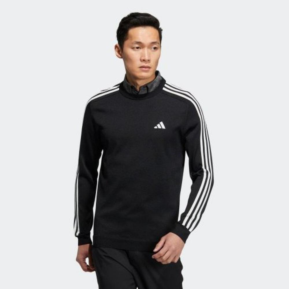 Adidas Golf 23 Year Ss Male Golf 3s Long Sleeve Pullover Sweater Hz9223