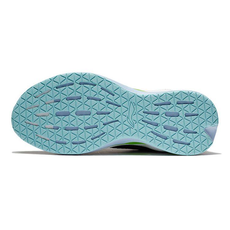 Li Ning Comfortable Versatile Non-Slip Shock Absorbing Durable Rebound Low-Top Running Shoes Kids Sneakers Black Blue YKFS002-5