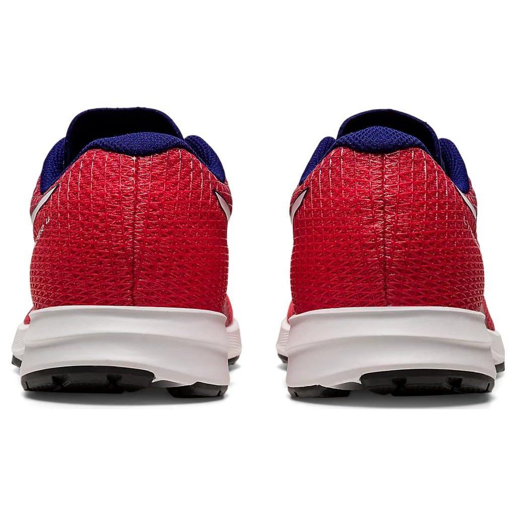 Asics Lyteracer 4 Дышащие Низкие Беговые Кроссовки Женские Красный Белый 1012B192-601