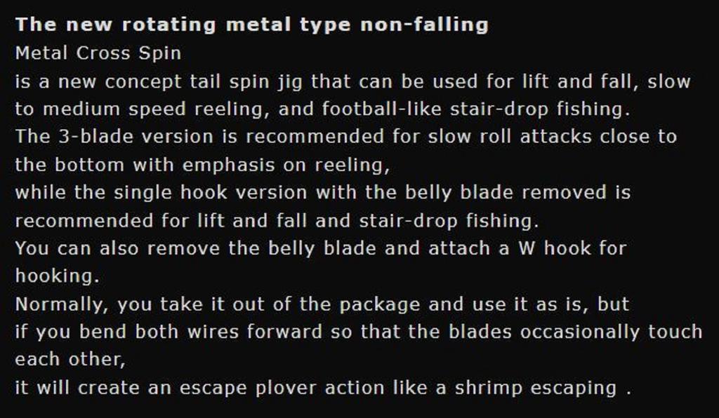 Imakatsu Metal Craw Spin Sinking Lure 7 Grams 003 (2501)