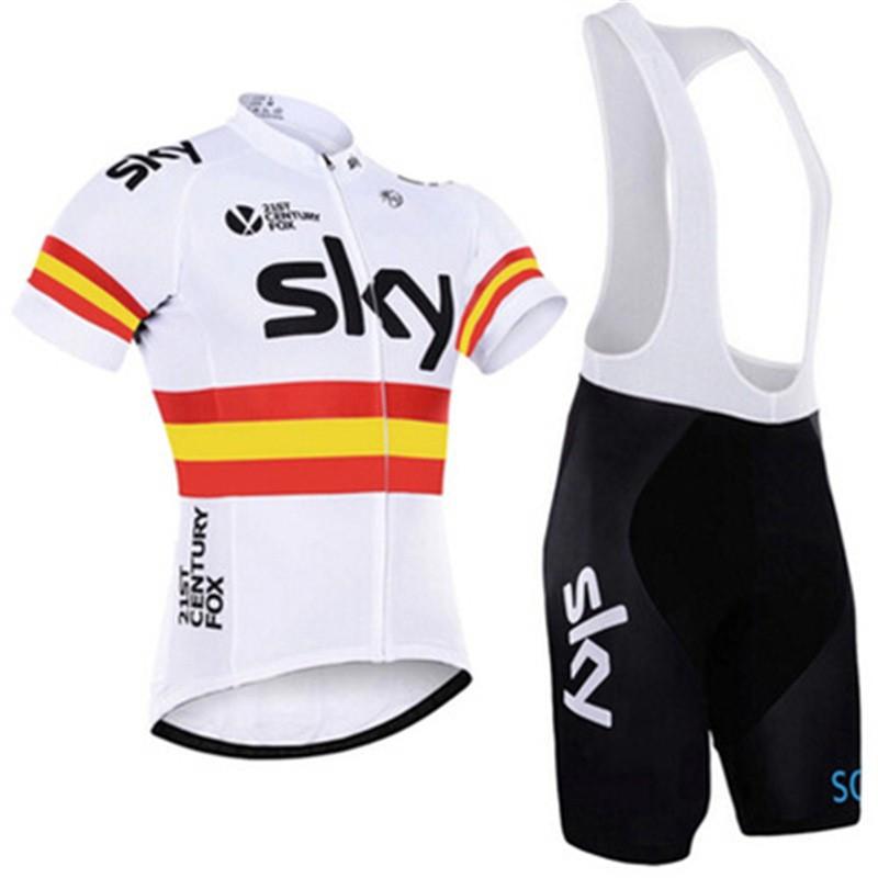 Men Women Cycling Jersey Bib Shorts Set Breathable Quick-Dry Sportswear Road Mountain Bike Riding