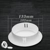 Decorative Cap Plastic Vent Wall Hole Cover Dust Barrier