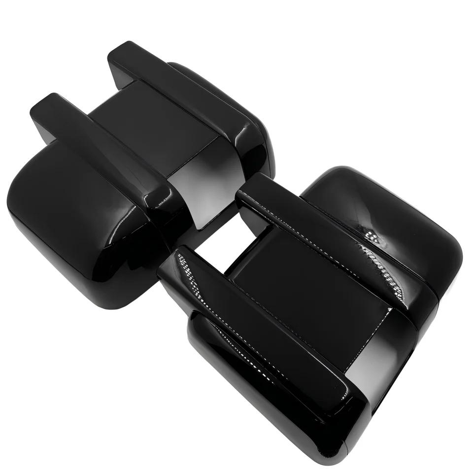 Для Ford F250 F350 F450 F550 Super Duty 2008-2016 Автомобильная крышка бокового зеркала заднего вида Накладка крыла Внешняя оболочка двери Отделка ABS Углерод