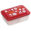 Bento Box, Antibacterial, Fluffy, 600ml, Packing, Integrated Air Valve, 1 Tier, Snoopy Peanuts PAS6AG-A