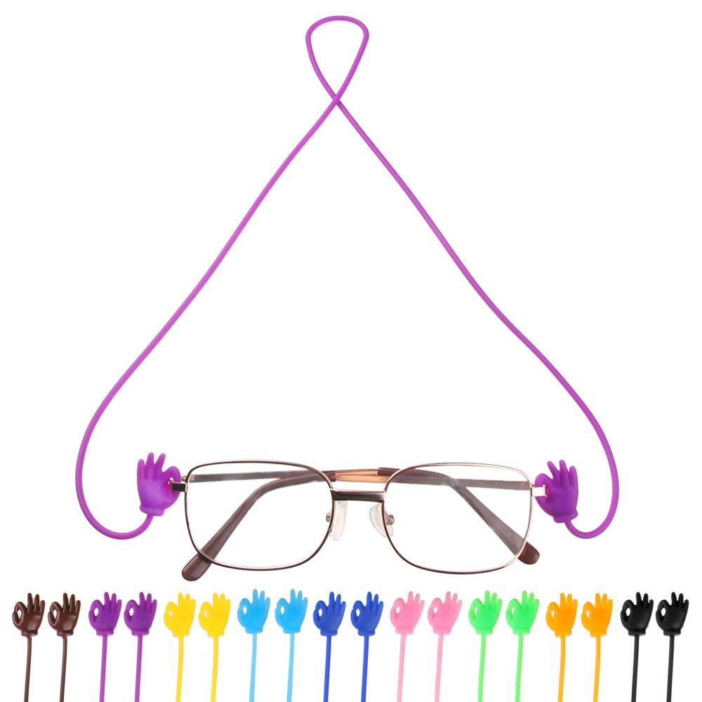 Accessories Sports Silicone Anti-Slip Eyeglasses Rope Eyewear Lanyard Glasses Strap Neck Cord