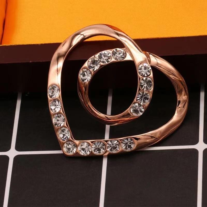 Новая мода угловой подол талии завязанные броши кристалл жемчуг металлический хиджаб шарф кольцо пуговица рубашка футболка фиксированная пряжка аксессуары