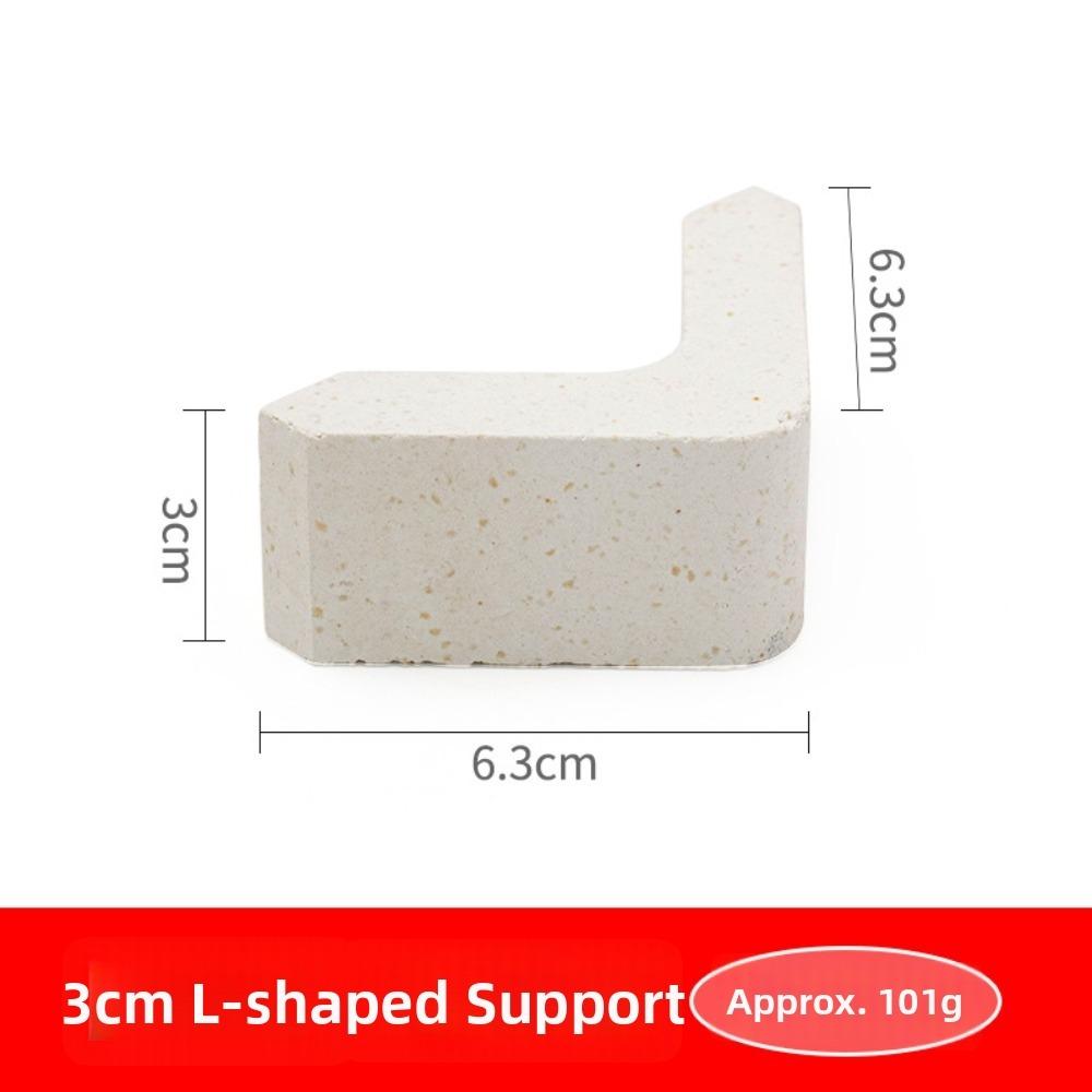 3/6/9cm Ceramic Kiln Tools L-shaped Pillar High Temperature Resistance Electric Kiln Shed Plate Kiln Furniture Pottery Making