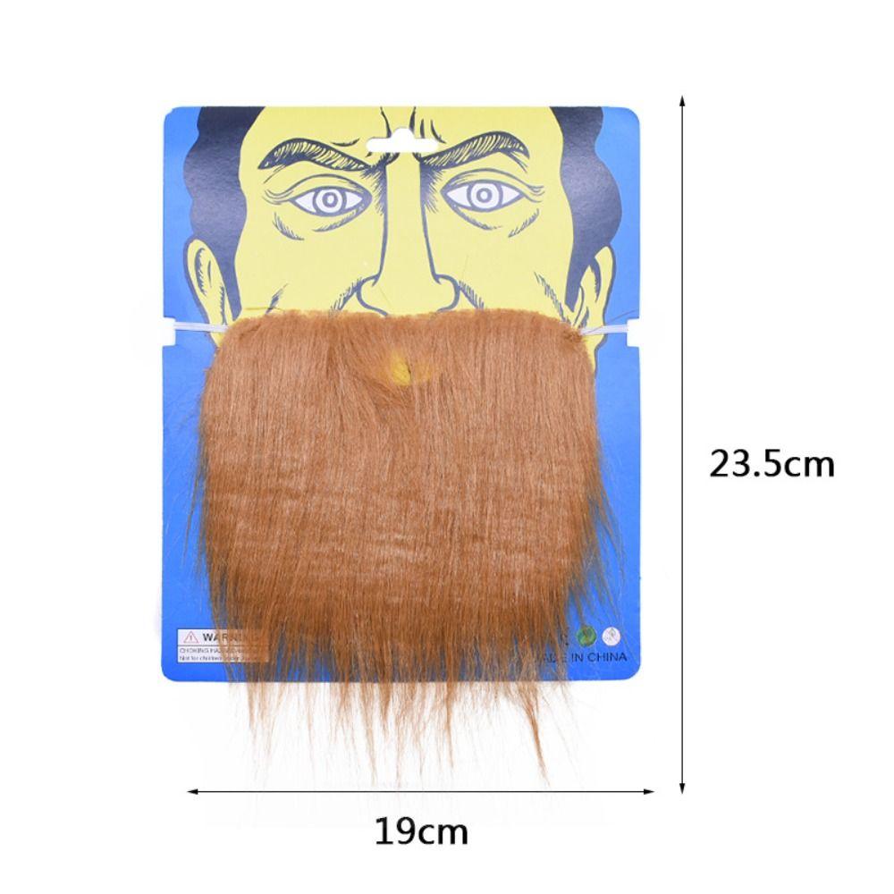 Смешная реалистичная накладная борода Хэллоуин Хэллоуин накладные усы реквизит для фотобудки выпускной