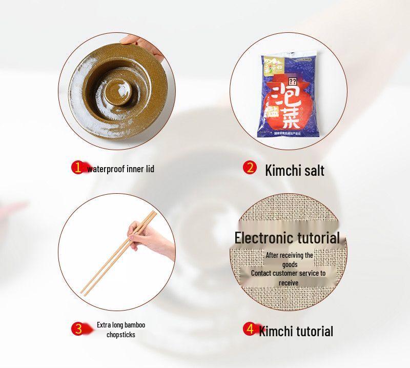 Традиционный керамический чан для засолки