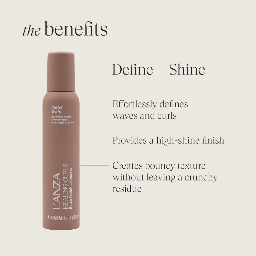 L Anza heaLing curls Butter Whip 5,7 унций