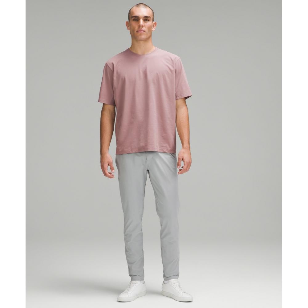 Lululemon Abc Slim Fit 5 Pocket Pant 37l  Warpstreme Silver Drop