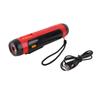 Portable Hand Crank Flashlight with Alarm FM Radio Function 1800mAh LED Generator Flashlight for