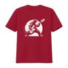 Dinosaur Playing Bass Music Lover T Shirt Guitar Player Musician vintage Washed Soft fashion Breathable Versatile homme
