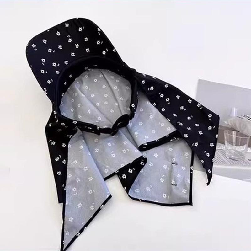 Японские свежие цветочные принты на ремне, головные платки, шапки для женщин, весна и лето, путешествия, универсальные солнцезащитные шляпы