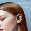 Mini TWS Bluetooth 5.3 Наушники с одним ушным крючком Деловые наушники-вкладыши с зажимом для ушей Беспроводная Hi-Fi стереогарнитура с шумоподавлением для Huawei Samsung