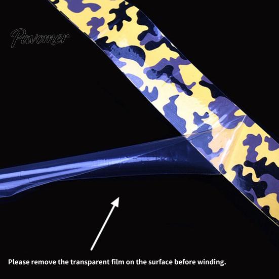 Practical Fishing Rod Tape 1.5m Widely Used Handle Camouflage Sweat Absorbing Personalized Appearance Grip Winding Strap for Pole