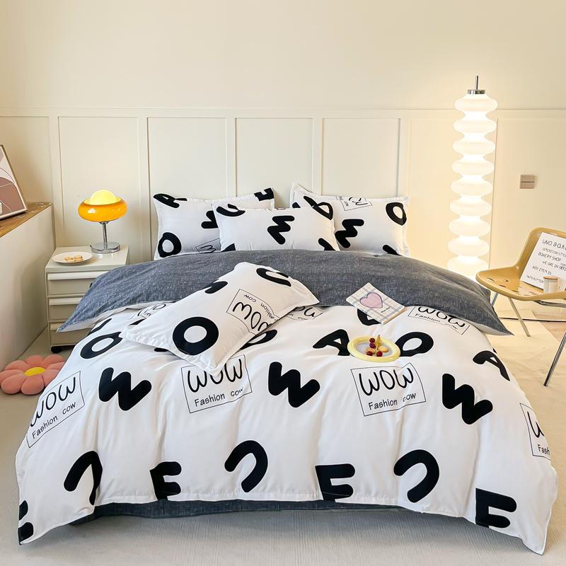 Пододеяльник с изображением розовой свиньи, комплект постельного белья из 4 предметов с изображением милых сельскохозяйственных животных, симпатичные мультяшные свиньи, двустороннее покрывало из микрофибры