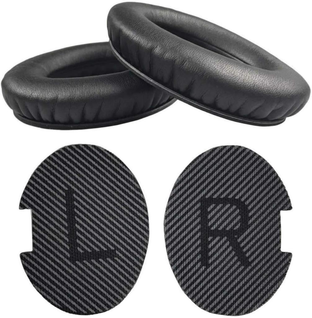 Earpads for Bose QC35 QC25 QC15 2 AE2 Black Headphones