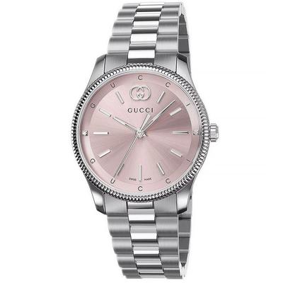 YA1265061 G-Timeless женские часы с розовым циферблатом