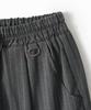 TRIP LE SENS Light Stripe Easy Elastic Half Pants_Black