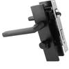 Алюминиевый замок для двери спальни Space Home Security Bedroom Handle Lock с ключами Screw Black