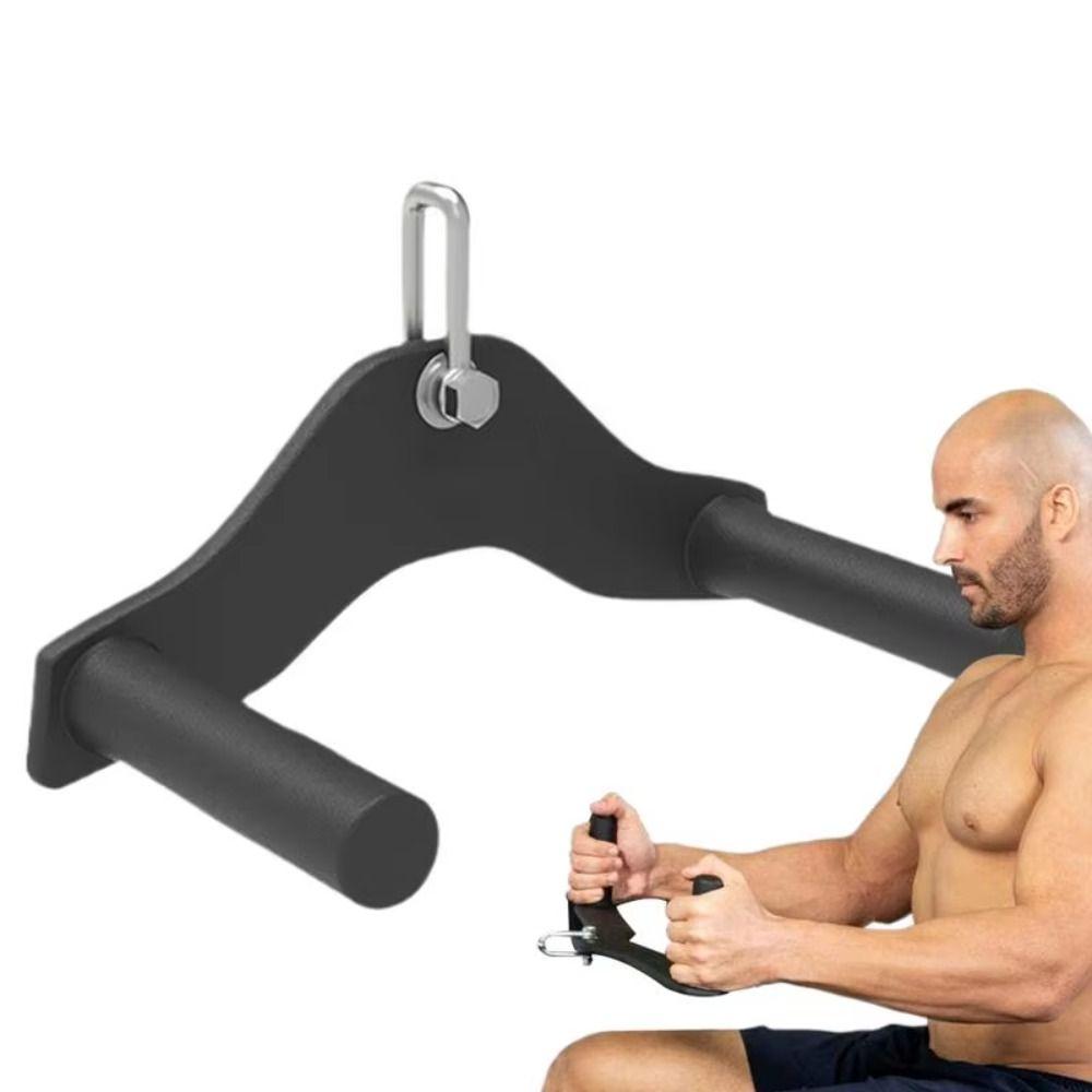 Anti-Slippery Lat Pull Down Bar 2nd Generation Curl Triceps Press Down Bar  Fitness
