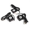 USB Fans CPU Cooling Radiator 5V 2Pin USB Fans for Computer Case-Server Radiator 40x40mm Quiet 4500-5500RPM