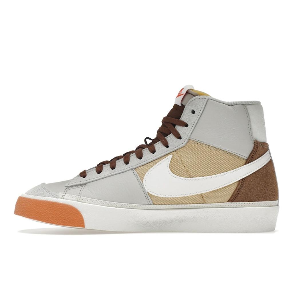 Nike Blazer Mid 77 Pro Club Remastered - Pecan Men Sneakers Cream Light-Bone Sesame DQ7673-001