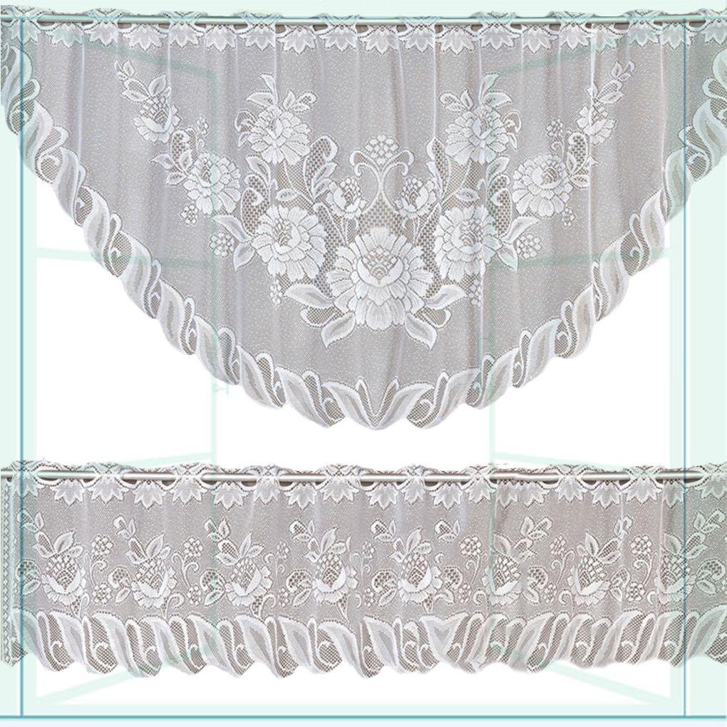 2 шт. кружевные занавески на окна, современные моющиеся декоративные занавески для дома, гостиной, кухни, кофейни, украшения