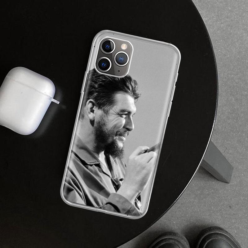Че Гевара Сигарета Чехол для Телефона для iPhone 11 12 13 Mini 14 15 Plus 16 Pro Max 17 Air 7 8 + SE Арт Индивидуальный Fundas 11 12