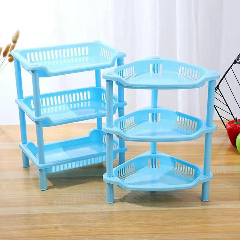 Bathroom Shelves Kitchen Small Storage Rack Bathroom Sundries Storage Rack Snack Rack Children's Toy Storage Rack Kitchen Organizers