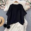High Sense Of Retro Irregular Cape Shawl Women + High Waist Temperament Knitted Fishtail Half-Body Skirt Two-Piece Set