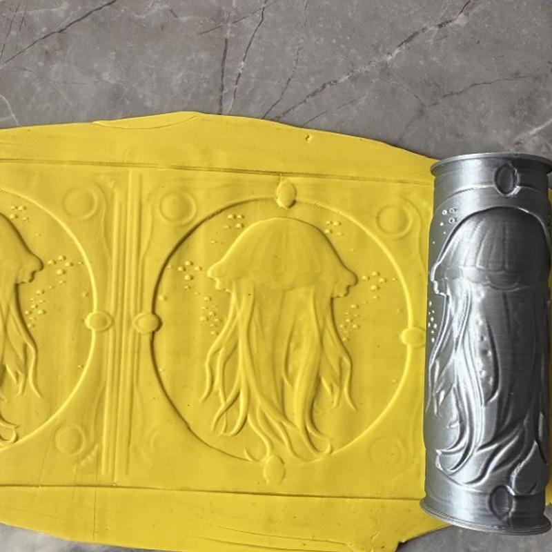 1PC Clay Texture Rollers DIY Rolling Pins Rollers Pottery Tools Clay Tile Roller Daily Multiple Options Available