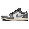 Air Jordan 1 LOW 3rd Lab, Ограниченная серия Год Лошади, Серебряный Жеребец Иллюстрированный Возраст Износостойкий 553558-040(Команда-)