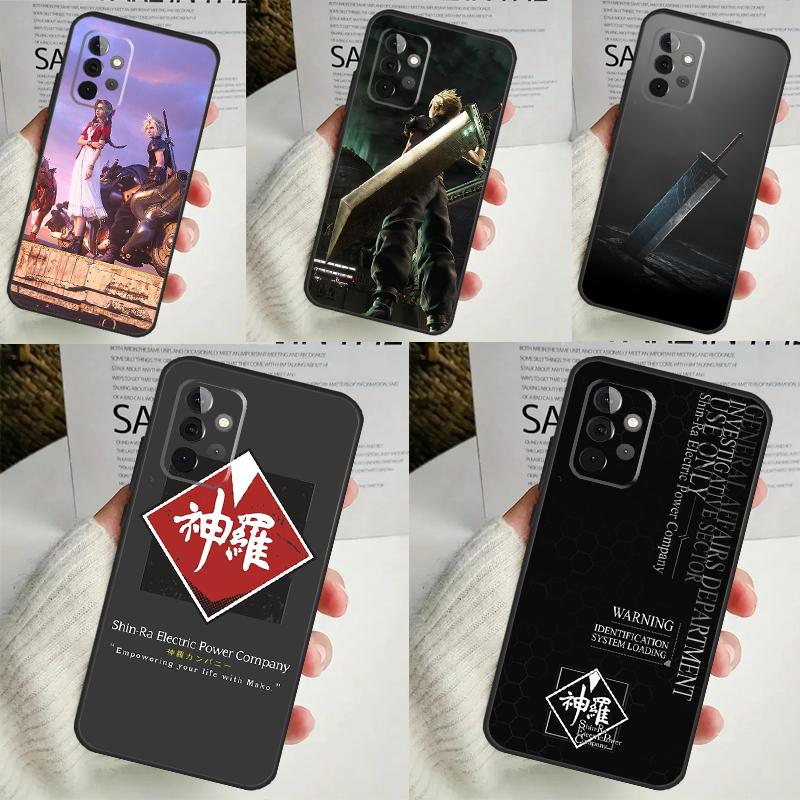 Final Fantasy VII для Samsung Galaxy A14 A34 A54 A12 A32 A52 A51 A71 A53 A33 A13 A15 A25 A35 A55 чехол для телефона