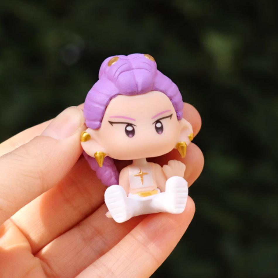 Новый набор из 10 шт. Фигурка-игрушка Kpop Охотники на демонов Мультяшная Руми/Мира/Зои Фигурка действия ПВХ Модель Декорация для рабочего стола Кукла Игрушка Подарок для фанатов