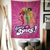 Гобелен с рисунком Totally Spies для домашнего декора, Настенное панно, Декоративная ткань для стены RV. SGT0917498