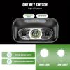 500 Lumen USB Rechargeable Headlamp Motion Sensor Bright LED Running Fishing Flash Head lamp Headlight Infrared Sensor Light