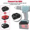 Адаптер-преобразователь для электроинструментов для аккумулятора Hilti 22V B22 Li-ion для Makita для Milwaukee для Dewalt для Bosch 18V Электрические инструменты